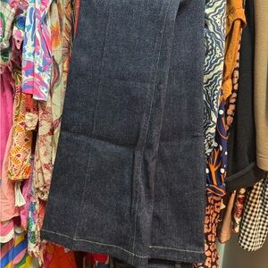 SPANX Dark Blue Flare Jeans